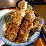 たけ山 - アナゴ野菜天丼2021.11.15