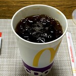 McDonald's - 珍しくアイスコーヒーを