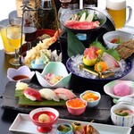 和食・鮨 ダイニング 天龍本店 - すし旬彩料理コース（税込6000円）コース