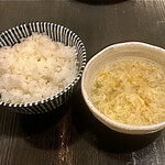 中国菜ろうりん - 美味しいご飯は1杯お替り無料 スープも旨い