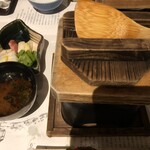 四季の彩 旅篭 - 釜飯セット