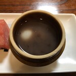 四季の彩 旅篭 - 中身はぜんざい