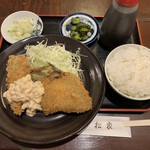 Matsuya - アジフライ定食