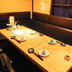 Kyouno Obanzai Ginza Uwanosora - 3名様以上はテーブル席へのご案内となります。