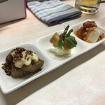 がばちょ - セット（アテ3品+ドリンク1杯/500円）