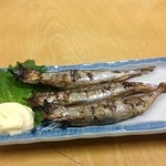 よりい食堂 - 子持ちシシャモ