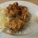 布施 細見商店 - セットの唐揚げ３００円御飯付