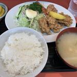 Minatobashi Shokudou - からあげ定食