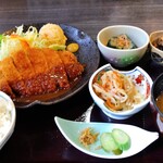 龍のかくれんぼ - アボ豚カツ定食