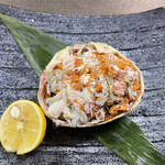 食彩厨房 甚兵衛 - 親がに甲羅詰め