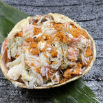 食彩厨房 甚兵衛 - 親がに甲羅詰め