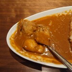 Musashino Mori Kohi - バターチキンカレー（単品）1188円　お肉の全部