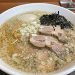 肉煮干中華そば 鈴木ラーメン店 - ■背脂煮干味玉¥880