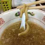 ラーメン二郎 - 最後に頂きました！