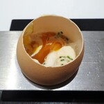 レーヌ デ プレ - 師へのオマージュ：半熟卵のスペシャリテ