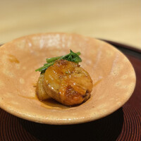 京味 もと井 - あん肝と大根のステーキ