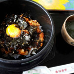 大韓家 - 豚キムチ丼(スープ付き)