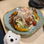 Takajou Wakyou - 和京野菜盛り Wakyo Special Salad at Wakyo, Takajo！♪☆(*^o^*)