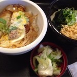 得得うどん - ミニカツ丼