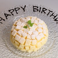 イタリアのお祝いミモザケーキ