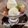 喫茶K - いちじくのコンポートとジェラート