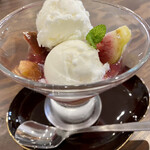 喫茶K - いちじくのコンポートとジェラート