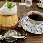 喫茶K - プリンと珈琲