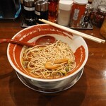 徳島ラーメン 麺王 高松春日店 - 【替玉】中華麺￥100