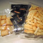 日野あられ - ざらめ、のり巻、バターあられ
