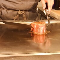 鉄板焼きWAGYU LIVERARY - メイン２　「最高級　黒毛和牛ヒレ」