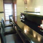 味風月 神田川 - ☆１階のカウンター席はこんな感じです☆