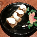 泡盛倉庫 - 冬瓜漬(謝花きっぱん店) 山羊チーズとでフランス気分w