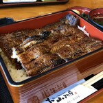 炭火焼うなぎ 東山物産 - うなぎ丼極上重