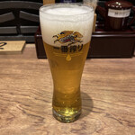 Unagi Yondaime Kikukawa - 生ビール