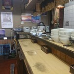 紀州屋 - 店内(カウンターのみ)