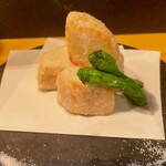 季節料理 よし野 - 海老芋の唐揚げ