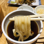 星のうどん 庵 - コシ強めのおうどん　太さがちょうどいい