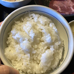 Binchoutan Yakiniku Tenten - ご飯 中盛り