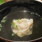 川棚グランドホテル ダイニングかえでてらす - 河豚お吸物