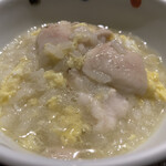 川棚グランドホテル ダイニングかえでてらす - 白子雑炊