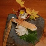 かに料理 蟹翔 - ずわい蟹のお造り