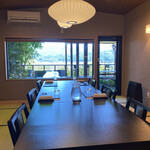 徳山鮓 - 自然の宝庫・余呉湖が見渡せます。