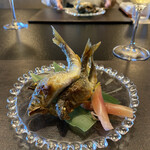 徳山鮓 - メタボな鮎の塩焼き♡