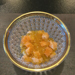 徳山鮓 - ビワマス寿司。ビワマスの卵、いくらよりも美味しい♡