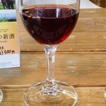 オープンカフェ まるごとやまなし館 - シャトー酒折 マスカットベリーA樽熟成(ミディアムボディ)