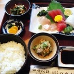 Nagoyama - 刺身定食（2205円）
                        