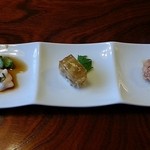 栄寿司 - 先付け