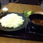 Ghar - ランチのビーフカレーセット