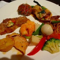 グラスコート - 取り皿に取った料理