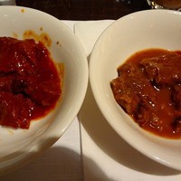グラスコート - 取り皿に取った料理